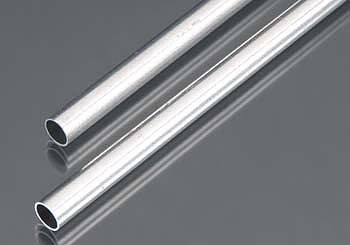 K-S Round Aluminum Tube .45mm x 7mm x 300mm (2) Hobby and Craft Metal Tubing #9806