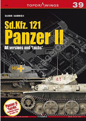 Kagero Topdrawings- SdKfz 121 Panzer II All Versions & Luchs