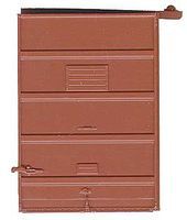Kadee 7' Five-Panel Box Car Door with High Tack Board Red Oxide HO Scale #2238 Kadee 7' Five-Panel Box Car Door with High Tack Board Red Oxide HO Scale #2238