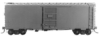 Kadee Pullman-Standard PS-1 40 Boxcar with 6 Door - Undecorated (Dark Tuscan) HO Scale #4000