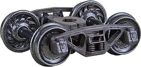 Kadee A.S.F. A-3 Ride-Control Truck with 33 Ribbed Back Wheels