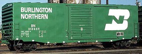 Kadee PS-1 50' Boxcar w/10'Door Ready to Run Burlington Northern #318935 (Built 1966, Shopped 6-81,Green) Kadee PS-1 50' Boxcar w/10'Door Ready to Run Burlington Northern #318935 (Built 1966, Shopped 6-81,Green)