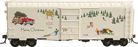 Kadee HO 50' PS-1 Box, Christmas 2018 Kadee HO 50' PS-1 Box, Christmas 2018