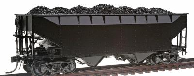 Kadee AAR 50-Ton Offset 2-Bay Open Hopper Undecorated HO Scale Model Train Freight Car #7501