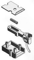 Kadee Metal Knuckle Coupler w/Plastic Draft Gear Box & Lid 1 Pair O Scale Model Train Coupler #816