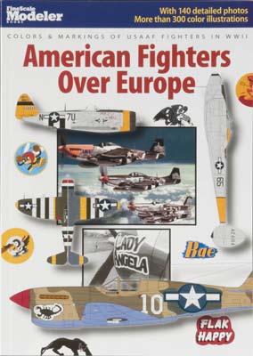 Kalmbach American Fighters Over Europe Authentic Scale Model Airplane Book #12427