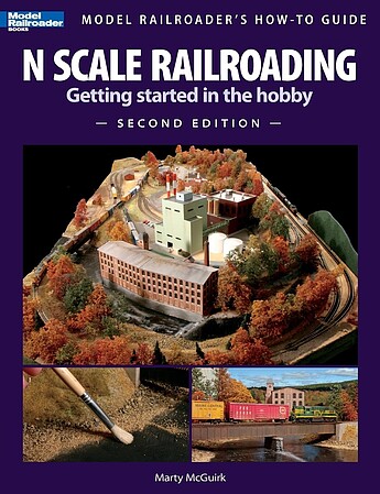 Kalmbach N Scale Model Railroading Second Edition Model Railroad Book #12428