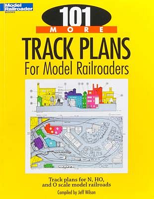 Kalmbach 101 More Track Plans for Model Railroaders Model Railroad Book #12443