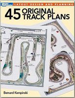 Kalmbach 45 Original Track Plans Model Railroad Book #12496 Kalmbach 45 Original Track Plans Model Railroad Book #12496