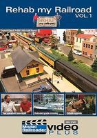 Kalmbach Rehab My Railroad Vol 1 DVD Model Railroading DVD #15307