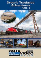 Kalmbach Drew's Trackside Adventure Vol 3 Model Railroading DVD #15324