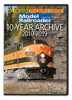 Kalmbach Model Railroader-10Yr Archive 2010-19DVD Kalmbach Model Railroader-10Yr Archive 2010-19DVD