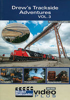 Model Railroader Video Plus DVD Drew's Trackside Adventures Volume 3