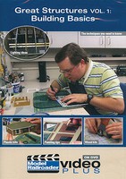 Model Railroader Video Plus DVD Great Structures Building Basics Volume 1