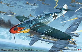 KAModels 1/48 Messerschmitt Bf109G6 Red Tulip Fighter (Plastic Kit) KAModels 1/48 Messerschmitt Bf109G6 Red Tulip Fighter (Plastic Kit)