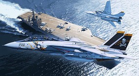 KAModels 1/72 F14A Tomcat Jolly Rogers Fighter (Plastic Kit) KAModels 1/72 F14A Tomcat Jolly Rogers Fighter (Plastic Kit)