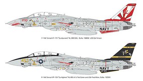 KAModels 1/72 F14A Tomcat Sundowners Fighter (Plastic Kit) KAModels 1/72 F14A Tomcat Sundowners Fighter (Plastic Kit)