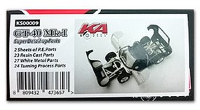 KAModels 1/24 GT40 Mk I LeMans Race Car Super Deluxe Detail-Up Set for FJM (Photo-Etch, Resin, Metal) KAModels 1/24 GT40 Mk I LeMans Race Car Super Deluxe Detail-Up Set for FJM (Photo-Etch, Resin, Metal)
