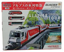 Kato Glacier Express Starter Set N Scale Model Train Set #10006 Kato Glacier Express Starter Set N Scale Model Train Set #10006