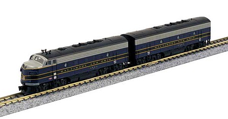 Kato EMD F7A & F7B Baltimore & Ohio #4503 #5493 N Scale Model Train Diesel Locomotive #1060428dcc
