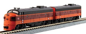 Kato EMD FP7A/FP7B DCC Milwaukee Road #95A & 95B N Scale Model Train Diesel Locomotive #1060430dcc