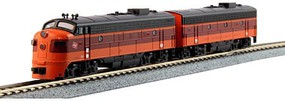 Kato FP7A/FP7B DC Set Milwaukee Road 90A/90B N Scale Model Train Diesel Locomotive #1060431