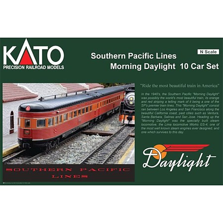 Kato N SP Lines Daylight 10 Car Set
