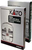 Kato N CBQ E5A/ZEPHYR 6PK LIGT Kato N CBQ E5A/ZEPHYR 6PK LIGT