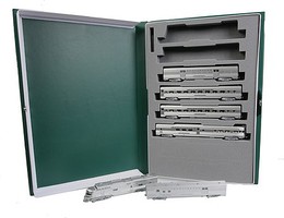 Kato E5A CB&Q/Sil Streak 6unit - N-Scale