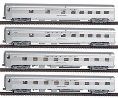 Kato Super Chief 4 Car Lighted N-Scale