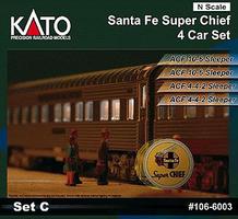 Kato N Pass Set, SF/Super Chief #C(4) Kato N Pass Set, SF/Super Chief #C(4)