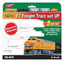 Kato N F7A Freight Set Up W/sd Kato N F7A Freight Set Up W/sd