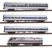 Kato Amtrak 40th Anniversary Train-Only Set Amtrak #66 N Scale Model Train Set #10662862 Kato Amtrak 40th Anniversary Train-Only Set Amtrak #66 N Scale Model Train Set #10662862