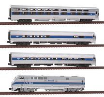 Kato Amtrak 40th Anniversary Train-Only Set Amtrak #184 N Scale Model Train Set #10662864 Kato Amtrak 40th Anniversary Train-Only Set Amtrak #184 N Scale Model Train Set #10662864