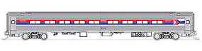 Amfleet Coach Set A AMTRAK (2 Car Set) N Scale Model Train Passenger Car #1068012