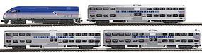 Kato Virginia Railway Express Commuter Train MP36PH Loco N Scale Model Train Set 1068705 Kato Virginia Railway Express Commuter Train MP36PH Loco N Scale Model Train Set 1068705