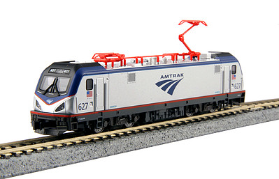 Kato Siemens ACS-64 Amtrak #627 DC N Scale Model Train Electric Locomotive #1373002