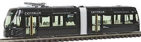 Kato Centram Light Rail Vehicle LRV Streetcar 9001 (black) N Scale Model Train Streetcar #148023 Kato Centram Light Rail Vehicle LRV Streetcar 9001 (black) N Scale Model Train Streetcar #148023