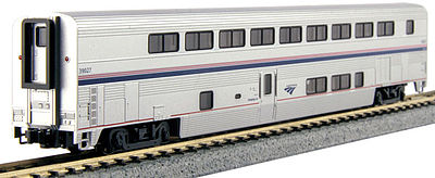 Kato Superliner II Transition Sleeper Amtrak #39027 N Scale Model Train Passenger Car #1560954