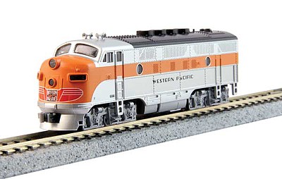 Kato EMD F3A DCC Western Pacific #802A N Scale Model Train Diesel Locomotive #1761202dcc