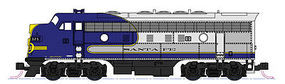 Kato EMD F7A ATSF Bonnet #325 N Scale Model Train Diesel Locomotive #1762126
