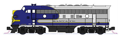 Kato EMD F7A ATSF Bonnet #332 N Scale Model Train Diesel Locomotive #1762127