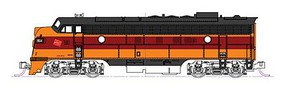 Kato EMD FP7A Milwaukee Road #95C N Scale Model Train Diesel Locomotive #1762301dcc