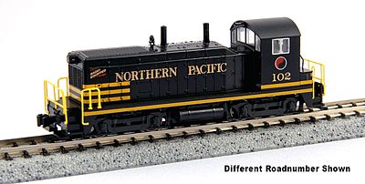 Kato EMD NW2 Standard DC Northern Pacific #106 N Scale Model Train Diesel Locomotive #1764372