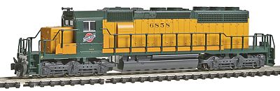 Kato EMD SD40-2 Early Production Chicago & NW #6858 N Scale Model Train Diesel Locomotive #1764819