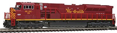 Kato EMD SD90/43MAC San Luis & Rio Grande #115 N Scale Model Train Diesel Locomotive #1765620