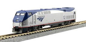 Kato GE P42 Genesis Standard DC Amtrak #47 (Phase Vb Late, Low Stripe; silver, blue, gray) N-Scale Kato GE P42 Genesis Standard DC Amtrak #47 (Phase Vb Late, Low Stripe; silver, blue, gray) N-Scale