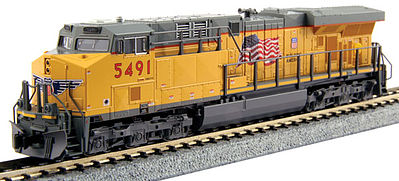 Kato GE ES44AC GEVO Standard DC Union Pacific #5491 N Scale Model Train Diesel Locomotive #1768913