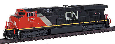 Kato GE ES44AC Canadian National #2822 N Scale Model Train Diesel Locomotive #1768919