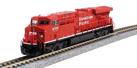 Kato GE ES44AC GEVO - DCC Canadian Pacific #8701 (red, white) - N-Scale